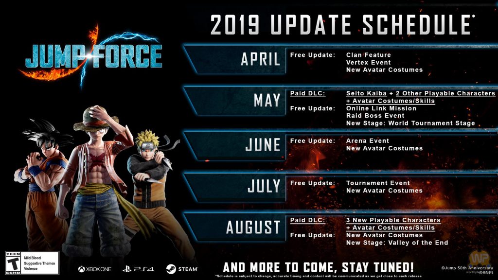 jump force 2019
