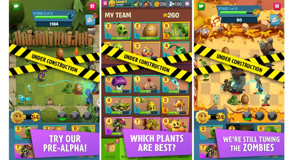 Major New Updates for iOS Versions of Plants vs. Zombies