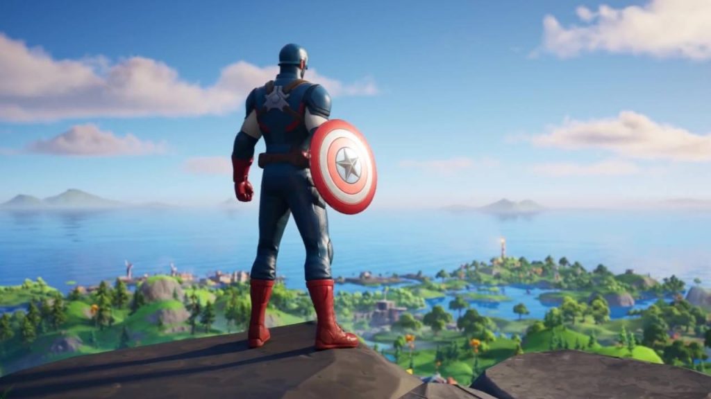 New Skin in Fortnite Captain America