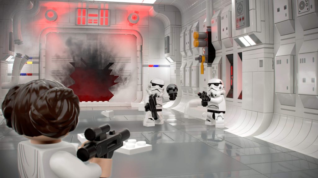 Lego Star Wars: Skywalker Saga lets you play through all 9 Star Wars movies.