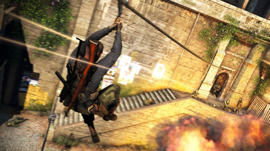 Moving around in Sniper Elite 5 is easier.