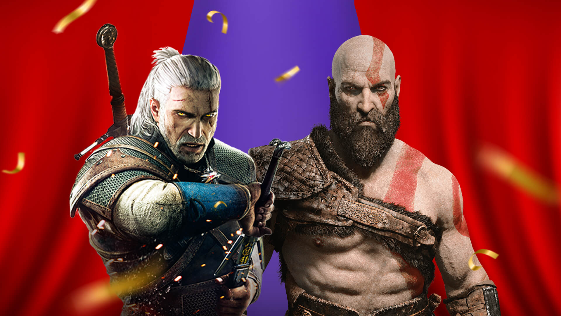 God of War and Witcher 3
